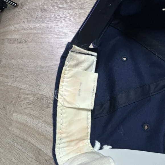 VTG New York Yankees Snapback Hat MLB Baseball Annco Blue Cap - Picture 4 of 8